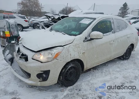 2017 Mitsubishi Mirage G4 Es из США, поврежденный, VIN ML32F3FJ6HHF18870